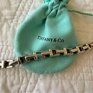 Authentic Tiffany & Co. Sterling Silver Link Bracelet (AG 925)